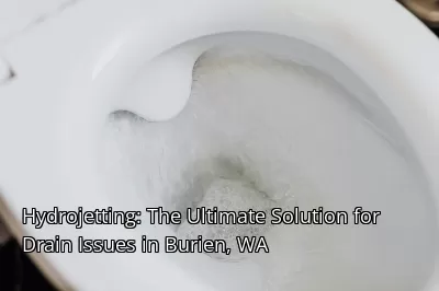Hydrojetting: The Ultimate Solution for Drain Issues in Burien, WA