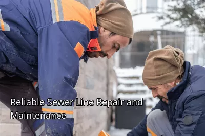 Reliable Sewer Line Repair and Maintenance