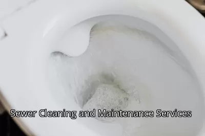 Sewer Cleaning and Maintenance Services